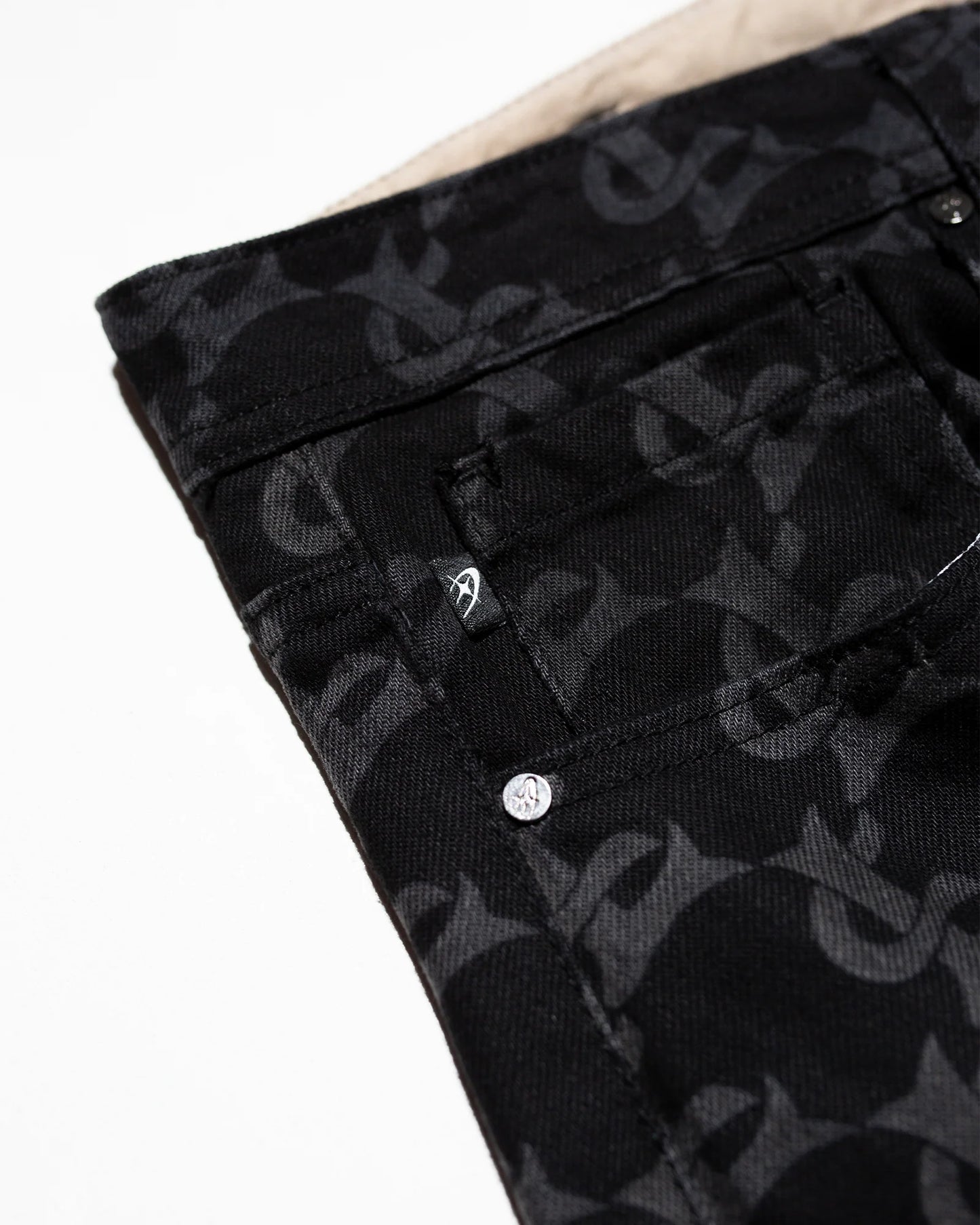 CL MONOGRAM DENIM JEANS
