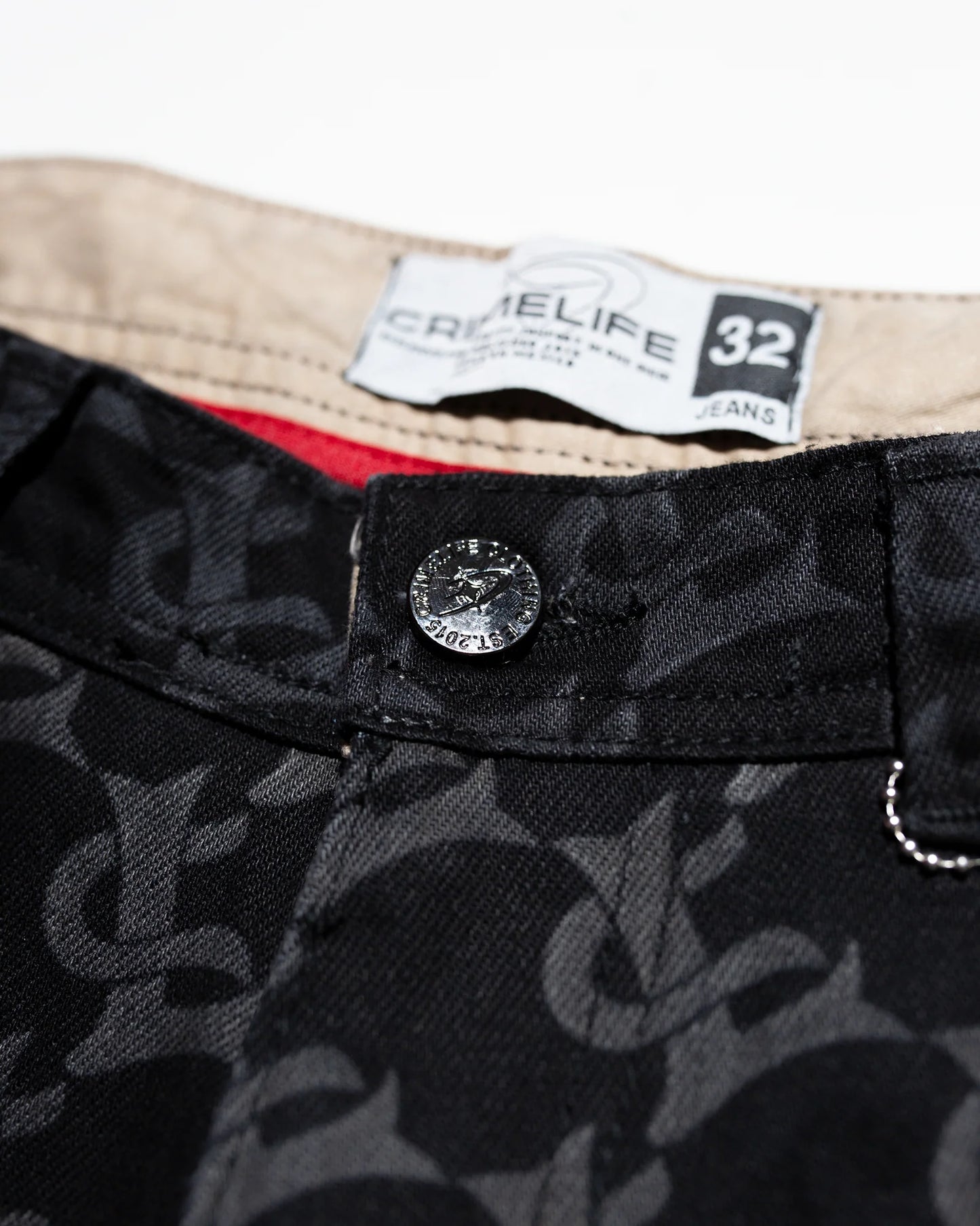 CL MONOGRAM DENIM JEANS