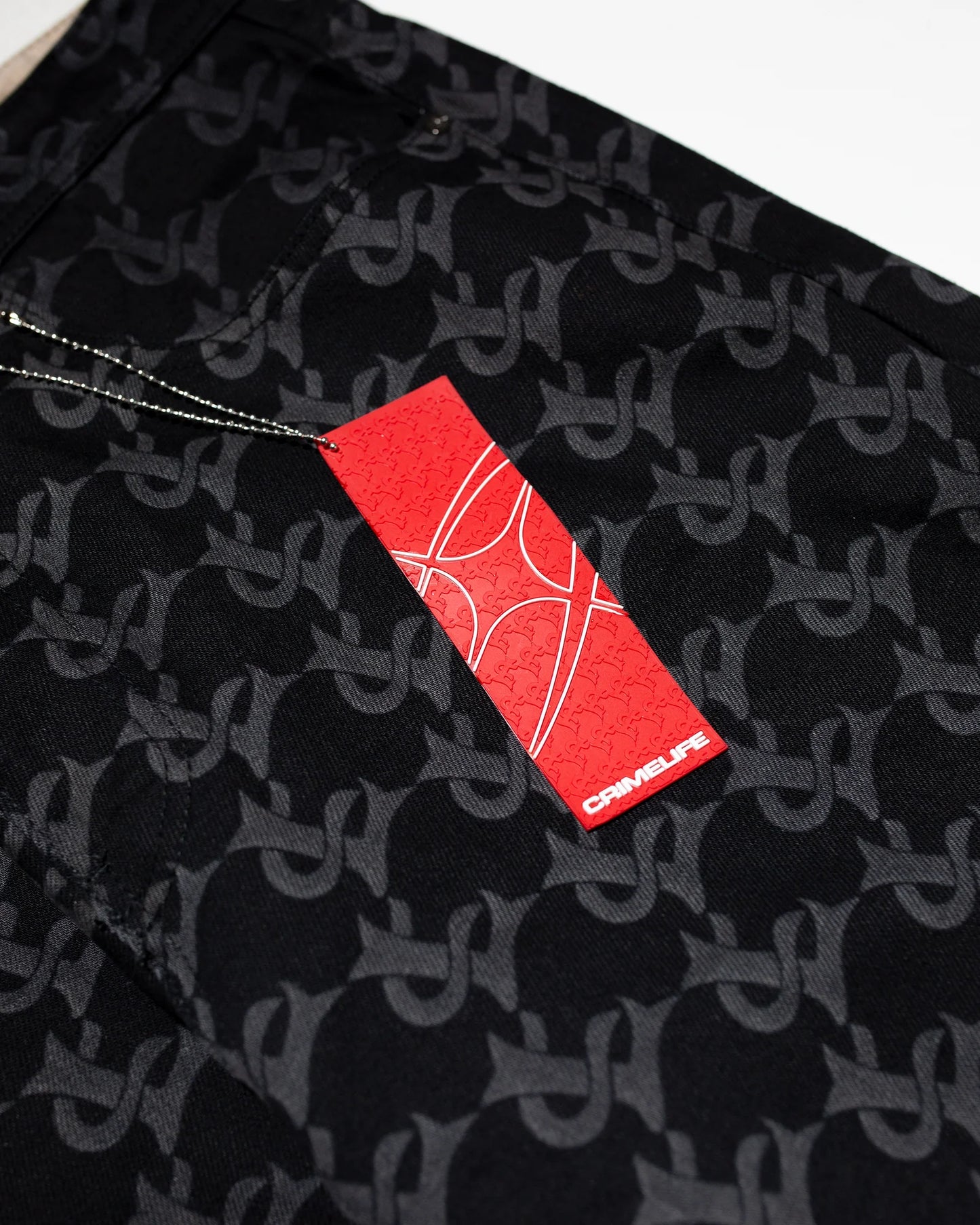 CL MONOGRAM DENIM JEANS