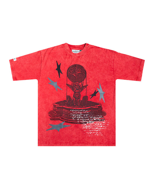 THE WORLD IS YOURS STARS TEE