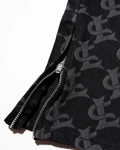 CL MONOGRAM DENIM JEANS