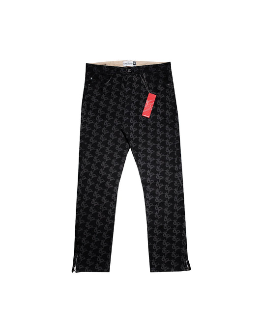 CL MONOGRAM DENIM JEANS