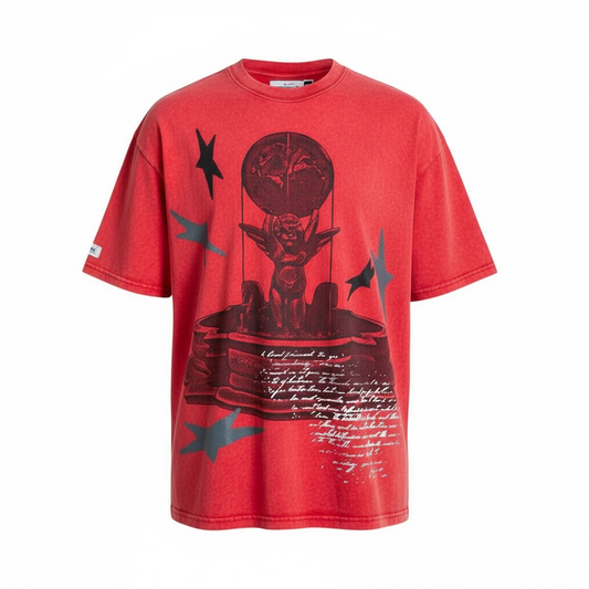 THE WORLD IS YOURS STARS TEE